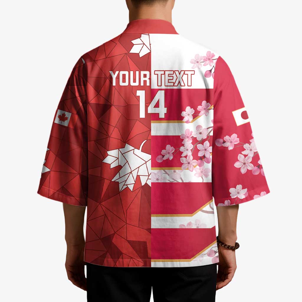 Canada and Japan Rugby Custom Kimono Canucks Brave Blossoms Together Pacific - Wonder Print Shop