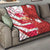 Canada and Japan Rugby Custom Quilt Canucks Brave Blossoms Together Pacific - Wonder Print Shop