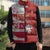 Canada and Japan Rugby Custom Sleeveless Puffer Jacket Canucks Brave Blossoms Together Pacific - Wonder Print Shop