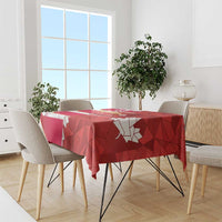 Canada and Japan Rugby Custom Tablecloth Canucks Brave Blossoms Together Pacific - Wonder Print Shop