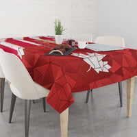 Canada and Japan Rugby Custom Tablecloth Canucks Brave Blossoms Together Pacific - Wonder Print Shop