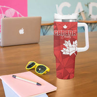 Canada and Japan Rugby Tumbler With Handle Canucks Brave Blossoms Together Pacific - Wonder Print Shop
