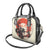Samurai Warrior Japan Shoulder Handbag Red-blossomed Tree Classic Japanese Stylized - Wonder Print Shop