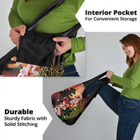 Hawaiian and Japanese Grocery Bag Koi Fish With Kanaka Polynesian Tattoo - Wonder Print Shop