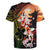 Hawaiian and Japanese Rugby Jersey Koi Fish With Kanaka Polynesian Tattoo - Wonder Print Shop