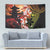 Hawaiian and Japanese Tapestry Koi Fish With Kanaka Polynesian Tattoo - Wonder Print Shop