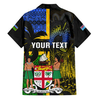 Personalised South Sea Islanders Hawaiian Shirt Kanakas With Fiji Coat Of Arms - Wonder Print Shop