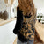 Polynesia Women Casual Shirt Fish Hook Tattoo Go Fishing Polynesian Pattern Gold - Wonder Print Shop