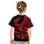 Polynesia Kid T Shirt Fish Hook Tattoo Go Fishing Polynesian Pattern Red - Wonder Print Shop