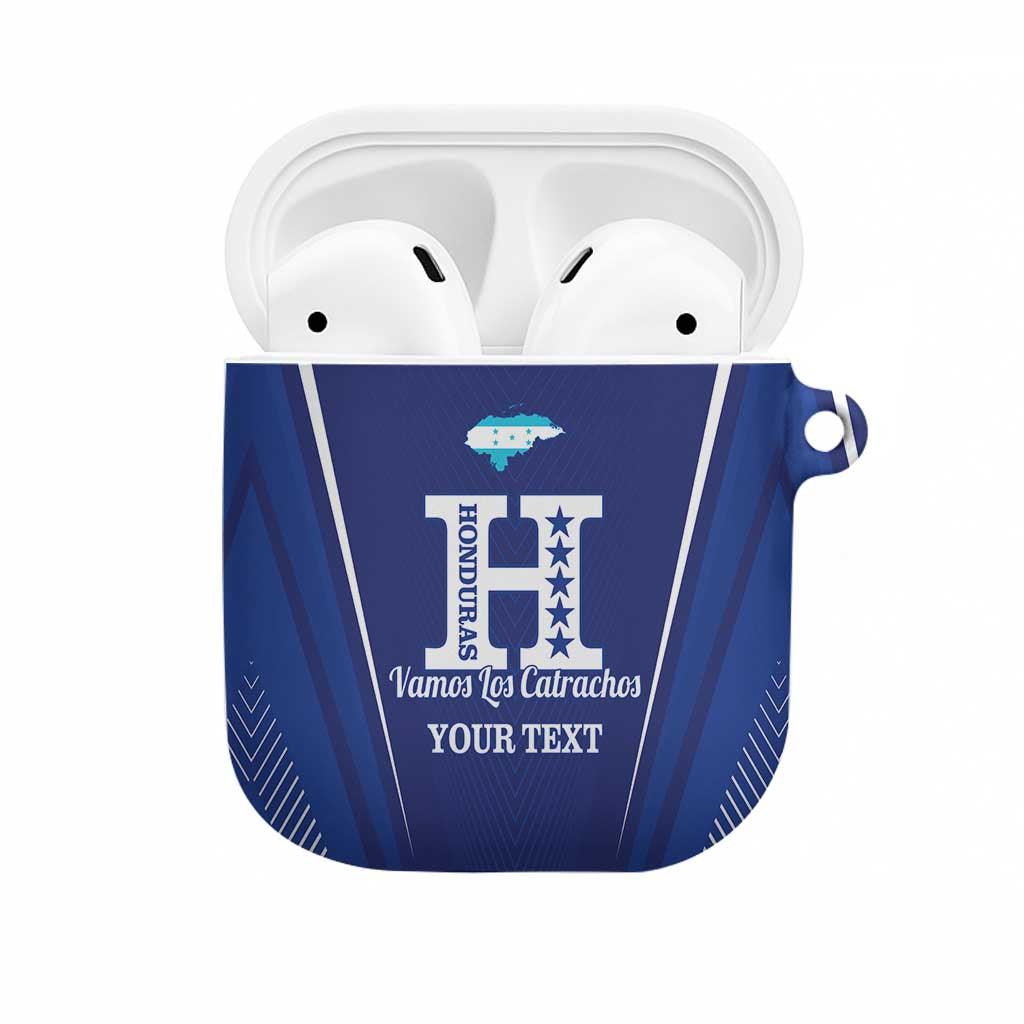 Honduras Football Custom AirPods Case Los Catrachos Map Sporty Style - Wonder Print Shop
