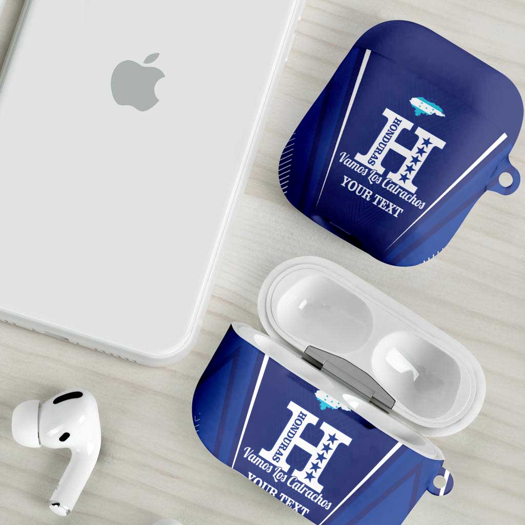 Honduras Football Custom AirPods Case Los Catrachos Map Sporty Style - Wonder Print Shop