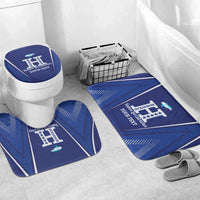 Honduras Football Custom Bathroom Set Los Catrachos Map Sporty Style - Wonder Print Shop