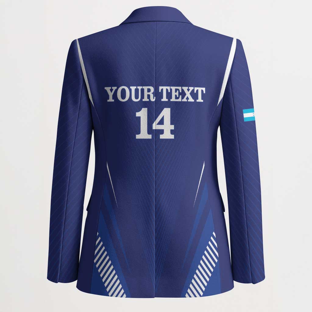 Honduras Football Custom Blazer Los Catrachos Map Sporty Style - Wonder Print Shop