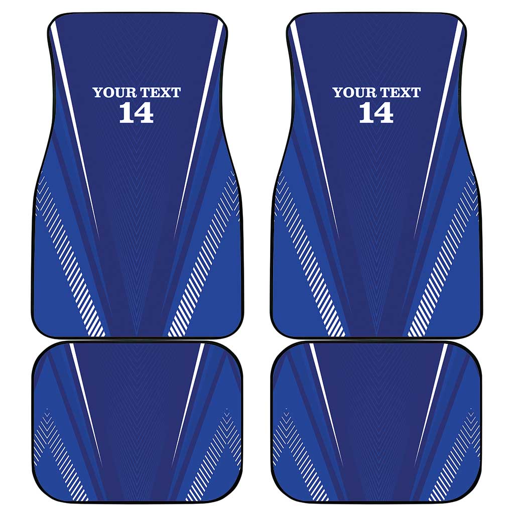 Honduras Football Custom Car Mats Los Catrachos Map Sporty Style - Wonder Print Shop