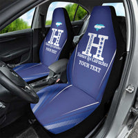 Honduras Football Custom Car Seat Cover Los Catrachos Map Sporty Style - Wonder Print Shop