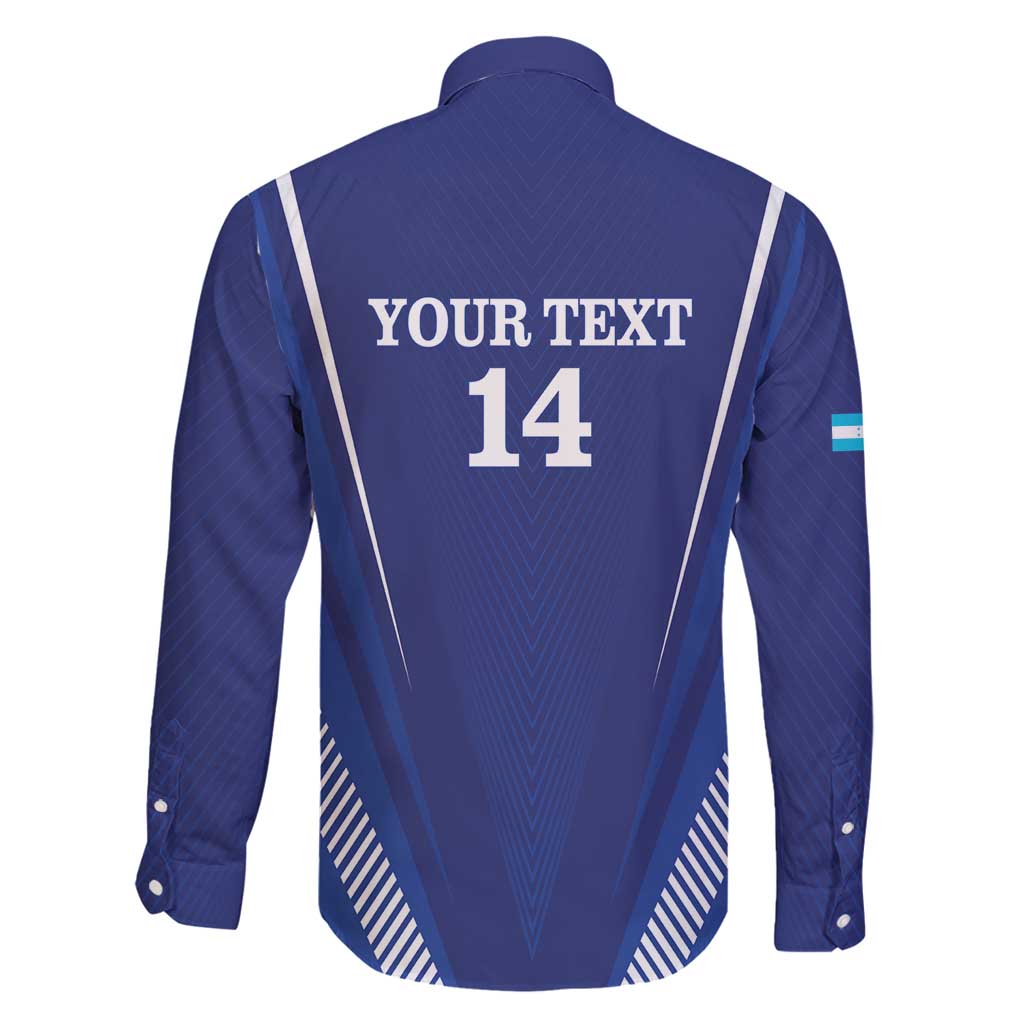 Honduras Football Custom Family Matching Long Sleeve Bodycon Dress and Hawaiian Shirt Los Catrachos Map Sporty Style - Wonder Print Shop