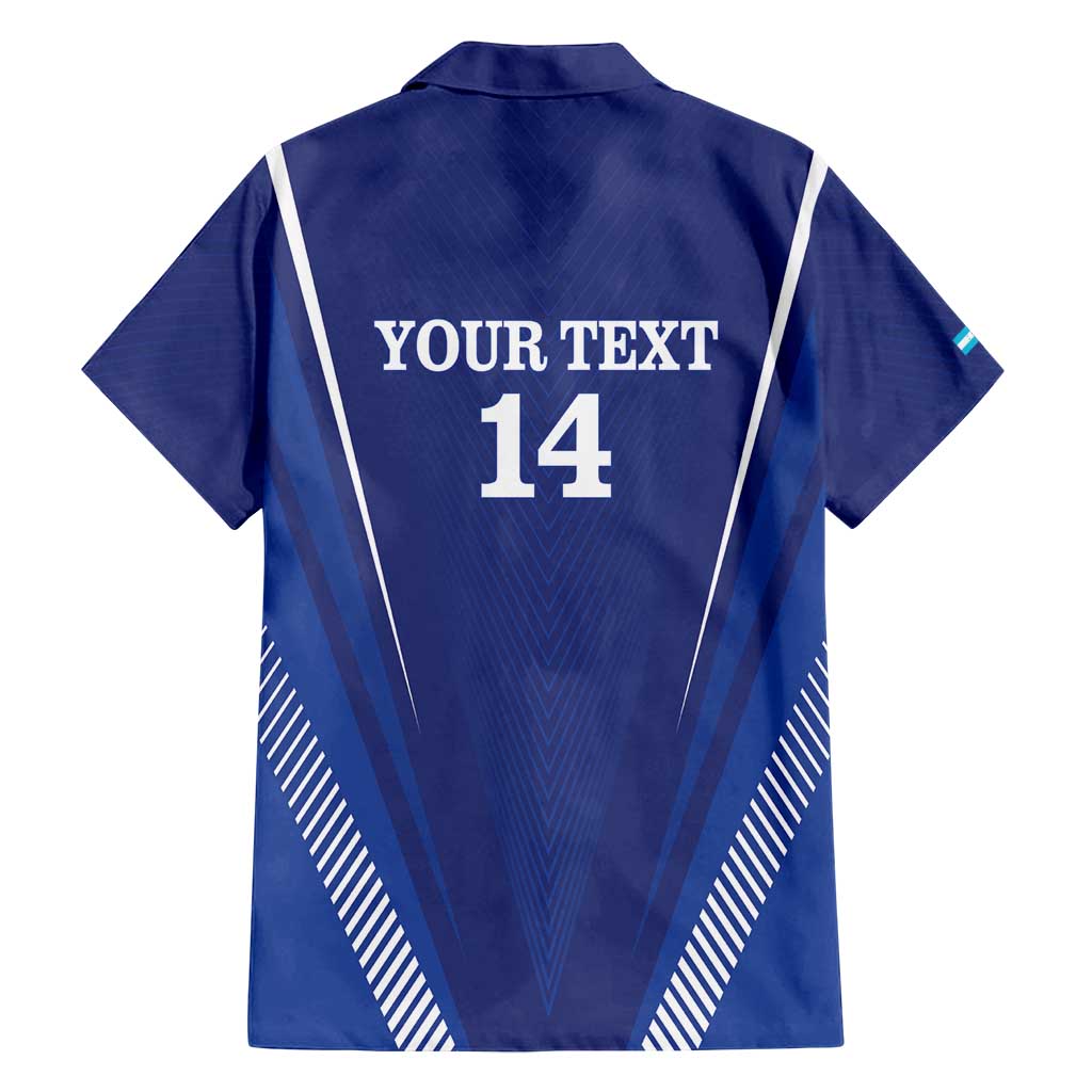 Honduras Football Custom Family Matching Tank Maxi Dress and Hawaiian Shirt Los Catrachos Map Sporty Style - Wonder Print Shop