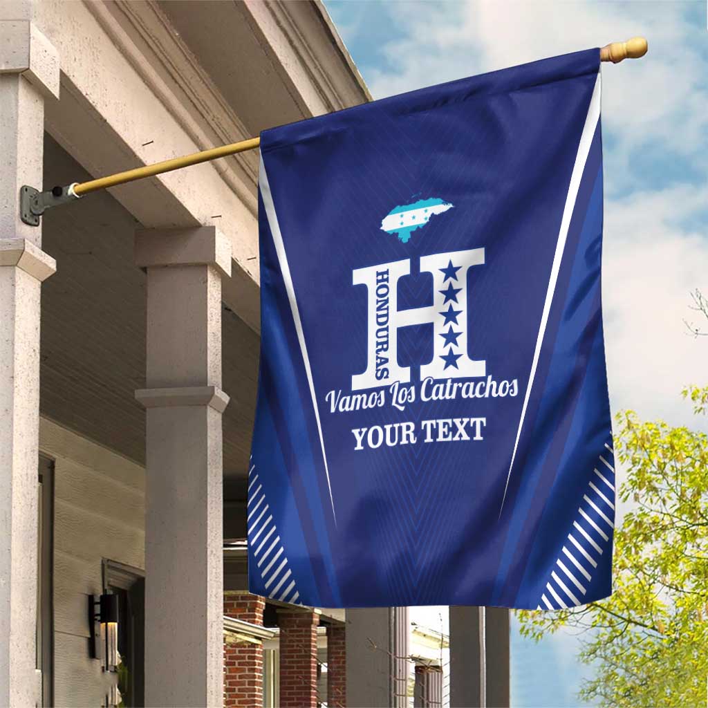 Honduras Football Custom Garden Flag Los Catrachos Map Sporty Style - Wonder Print Shop