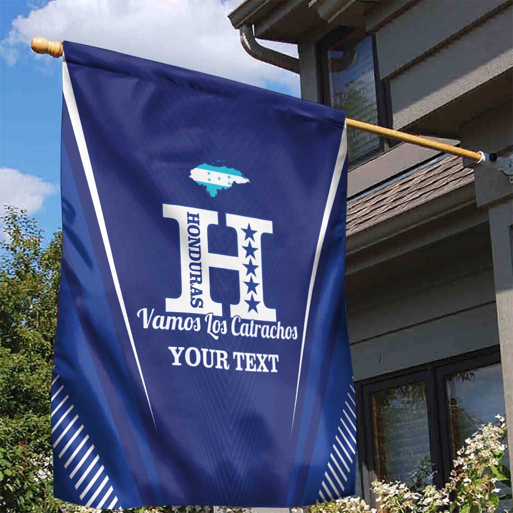 Honduras Football Custom Garden Flag Los Catrachos Map Sporty Style - Wonder Print Shop