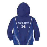 Honduras Football Custom Kid Hoodie Los Catrachos Map Sporty Style - Wonder Print Shop