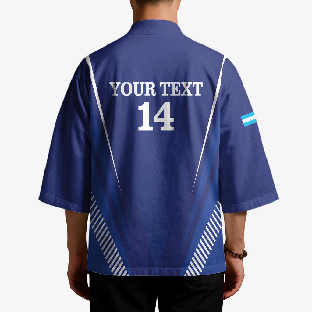 Honduras Football Custom Kimono Los Catrachos Map Sporty Style - Wonder Print Shop