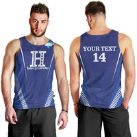 Honduras Football Custom Men Tank Top Los Catrachos Map Sporty Style - Wonder Print Shop