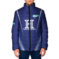 Honduras Football Custom Padded Jacket Los Catrachos Map Sporty Style - Wonder Print Shop