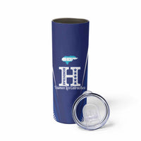 Honduras Football Custom Skinny Tumbler Los Catrachos Map Sporty Style - Wonder Print Shop