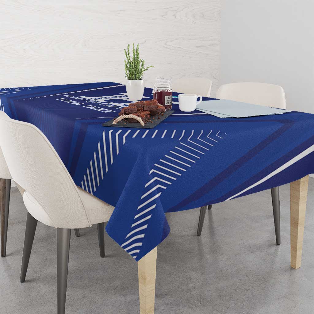 Honduras Football Custom Tablecloth Los Catrachos Map Sporty Style - Wonder Print Shop