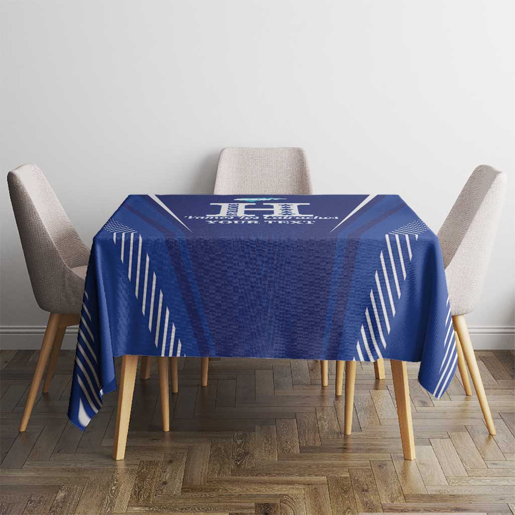 Honduras Football Custom Tablecloth Los Catrachos Map Sporty Style - Wonder Print Shop