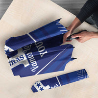 Honduras Football Custom Umbrella Los Catrachos Map Sporty Style - Wonder Print Shop