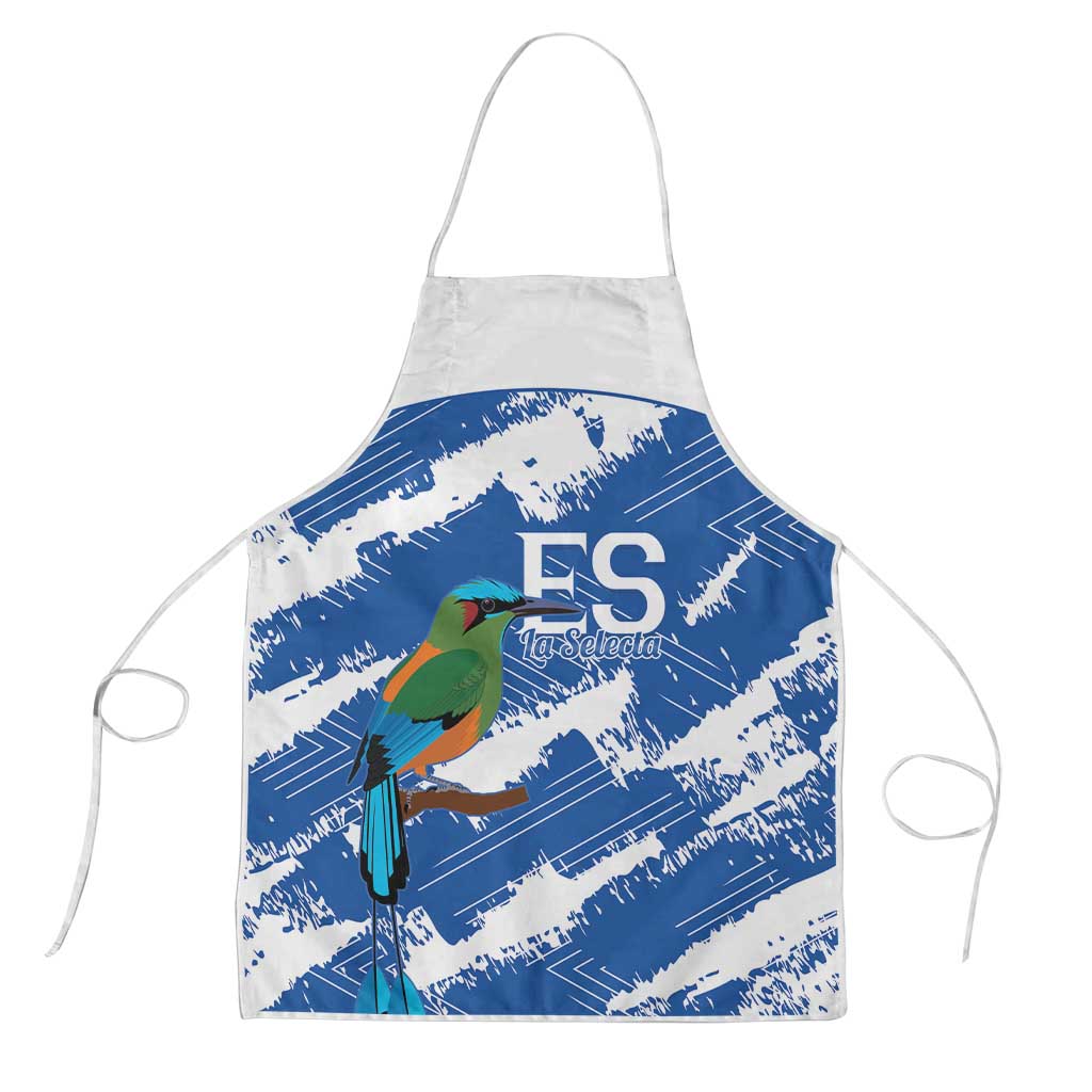 El Salvador Football Apron La Selecta Torogoz Grunge Style - Wonder Print Shop