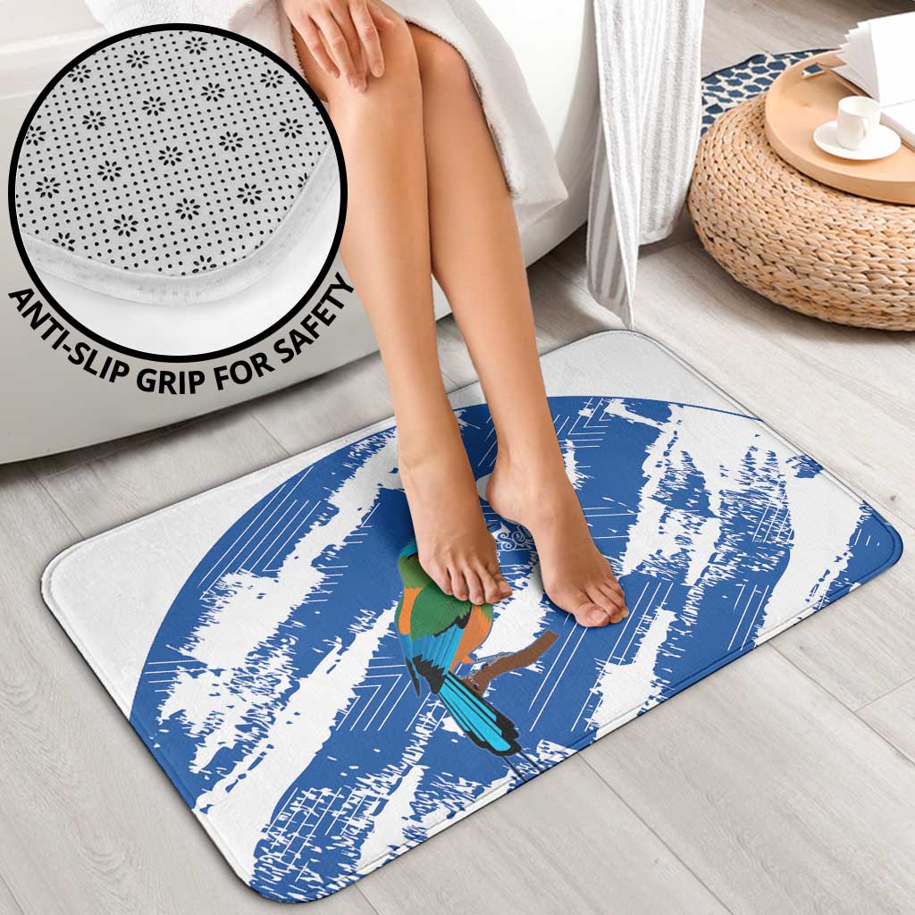 El Salvador Football Bathroom Set La Selecta Torogoz Grunge Style - Wonder Print Shop