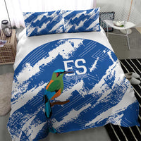 El Salvador Football Bedding Set La Selecta Torogoz Grunge Style - Wonder Print Shop