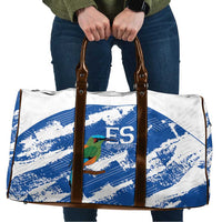 El Salvador Football Travel Bag La Selecta Torogoz Grunge Style - Wonder Print Shop