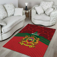 Morocco Independence Day Area Rug 1956 Proud Islamic Pattern LT14