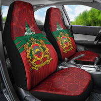 Morocco Independence Day Car Seat Cover 1956 Proud Islamic Pattern LT14
