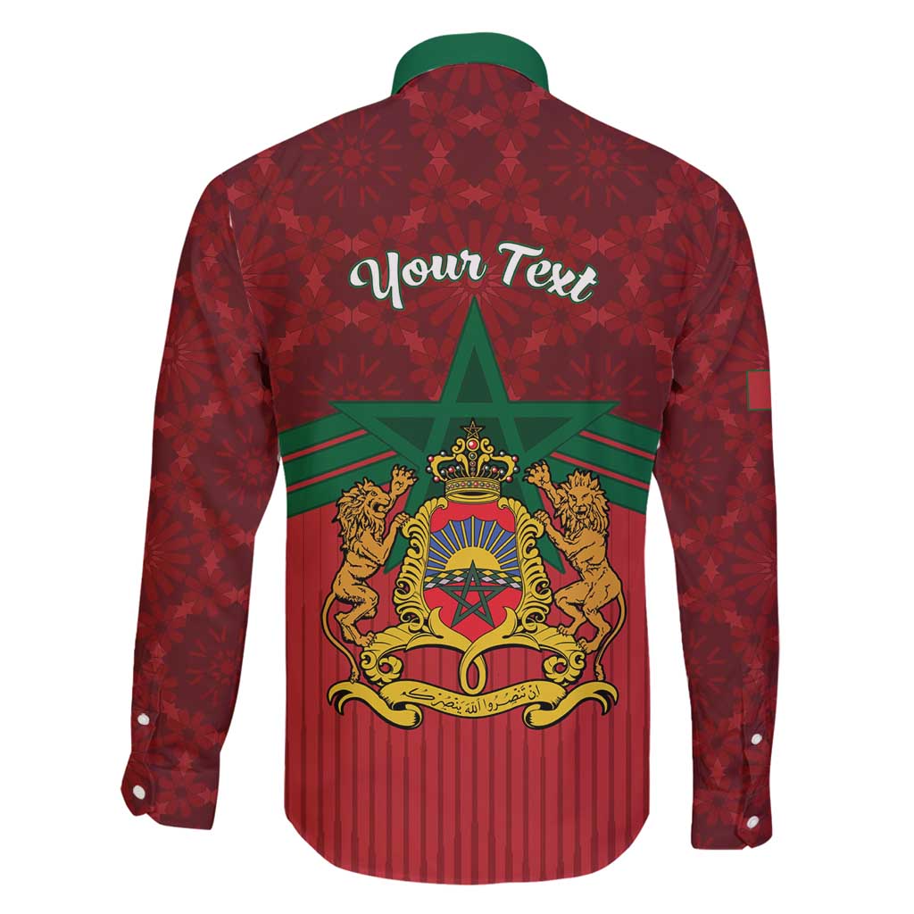 Personalized Morocco Independence Day Family Matching Long Sleeve Bodycon Dress and Hawaiian Shirt 1956 Proud Islamic Pattern - Wonder Print Shop