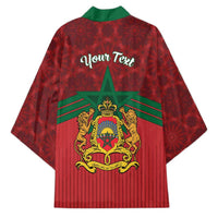 Personalized Morocco Independence Day Kimono 1956 Proud Islamic Pattern - Wonder Print Shop