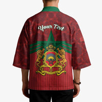 Personalized Morocco Independence Day Kimono 1956 Proud Islamic Pattern - Wonder Print Shop