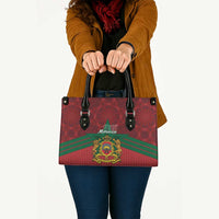 Morocco Independence Day Leather Bag 1956 Proud Islamic Pattern - Wonder Print Shop