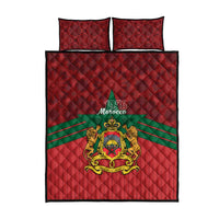 Morocco Independence Day Quilt Bed Set 1956 Proud Islamic Pattern LT14