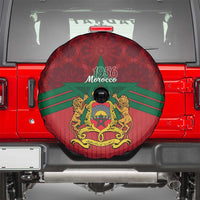 Morocco Independence Day Spare Tire Cover 1956 Proud Islamic Pattern LT14