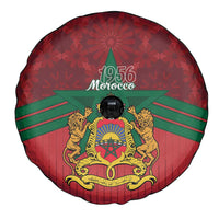 Morocco Independence Day Spare Tire Cover 1956 Proud Islamic Pattern LT14