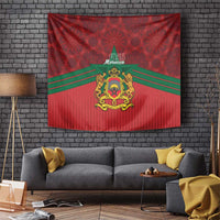 Morocco Independence Day Tapestry 1956 Proud Islamic Pattern LT14
