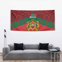 Morocco Independence Day Tapestry 1956 Proud Islamic Pattern LT14