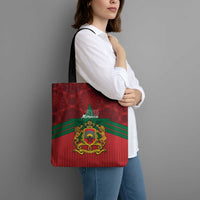Morocco Independence Day Tote Bag 1956 Proud Islamic Pattern LT14
