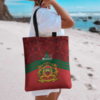 Morocco Independence Day Tote Bag 1956 Proud Islamic Pattern LT14
