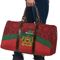 Morocco Independence Day Travel Bag 1956 Proud Islamic Pattern - Wonder Print Shop