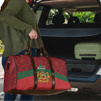 Morocco Independence Day Travel Bag 1956 Proud Islamic Pattern - Wonder Print Shop